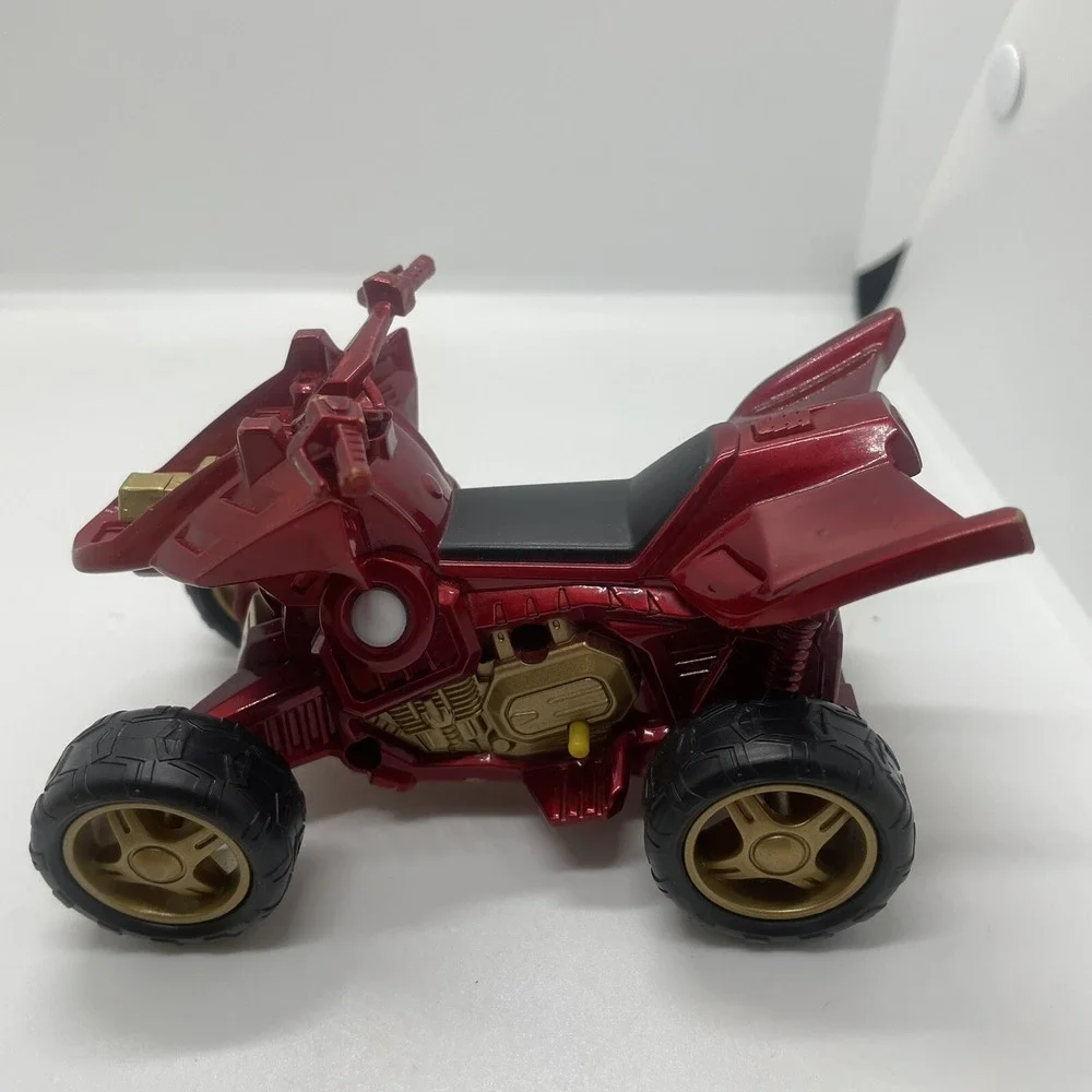 Iron Man‎ Quad Motorcycle Action Figure Vehicle Toy 2010 Marvel Hasbro C-2945A